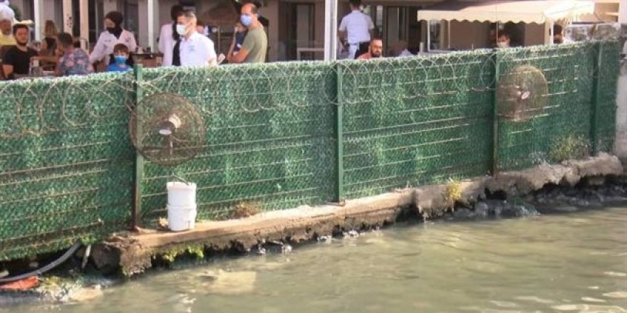 Çözüm mü bu? Dereden gelen kötü kokuya vantilatörlü önlem