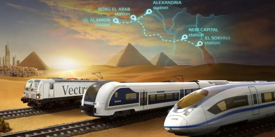 Mısır'ın ilk yüksek hızlı demir yolunu Alman şirket yapacak