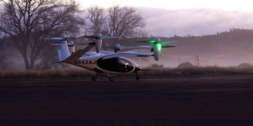 Uçan taksi ilk kez göklerde!