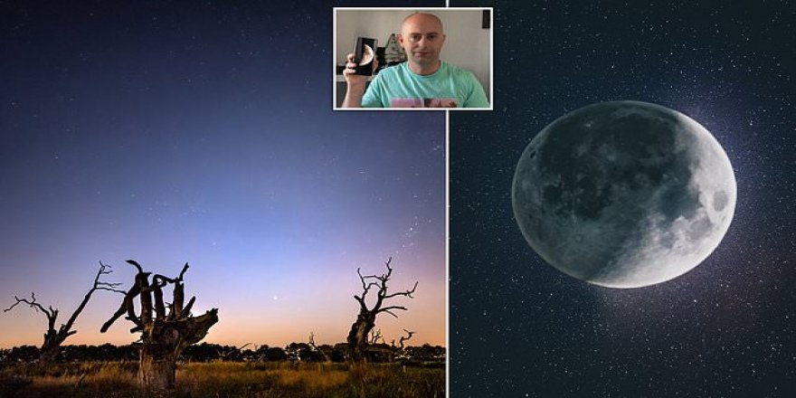 Akıllı telefonundan Samanyolu Galaksisi’nin fotoğrafını çekti