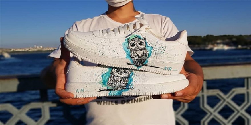 Mekatronik öğrencisi 'kişiye özel ayakkabı resimleri' ile yeni bir iş kapısı açtı