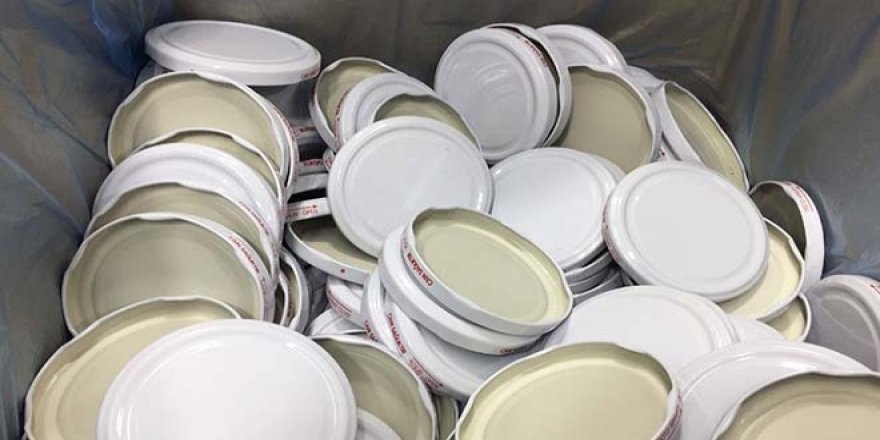 Gıda fiyatları artınca konserve kapakları elde kaldı