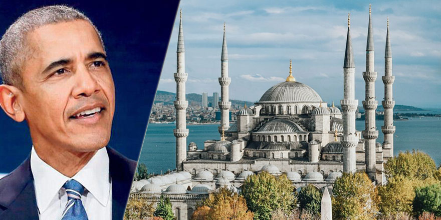 Obama'nın Sultan Ahmet Camii şaşkınlığı