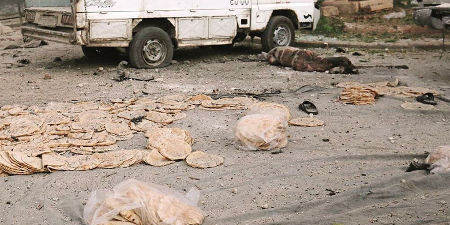 Rusya, İran ve Esed'in sadece fırınlara yaptıkları saldırılarda 801 sivil katledildi