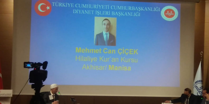 Türkiye Hafızlık Yarışması’nın birincisi Akhisar Hilaliye’den