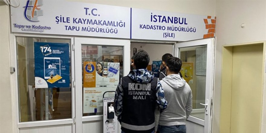 Tapu Dairesine rüşvet operasyonu: 87 gözaltı