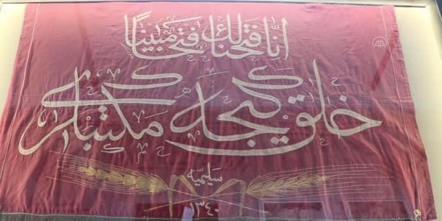 Osmanlı mirası 9 sancak onarılarak sergilenmeye başlandı