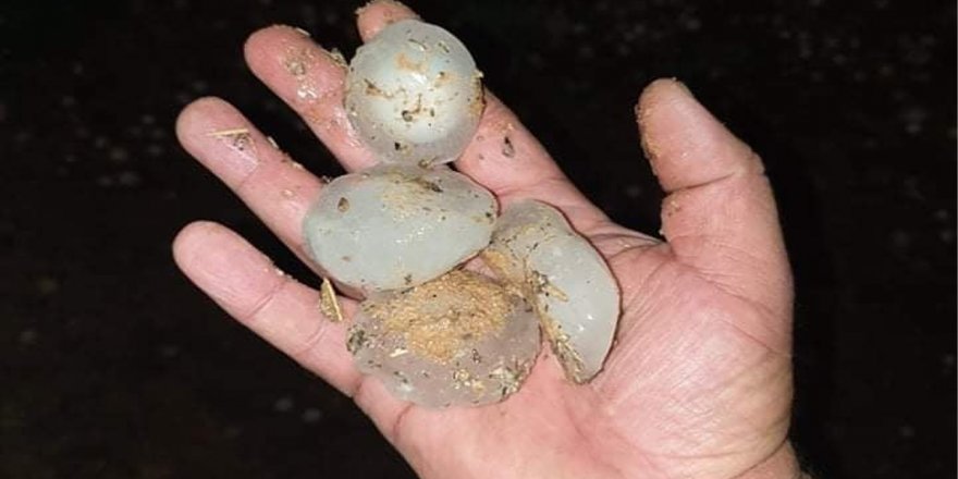 Libya’ya ceviz büyüklüğünde dolu yağdırıldı