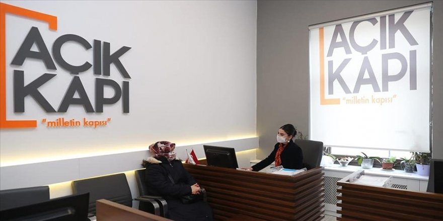 'Açık Kapı' projesinde başvuruların yüzde 99,76'sı çözüme kavuşturuldu