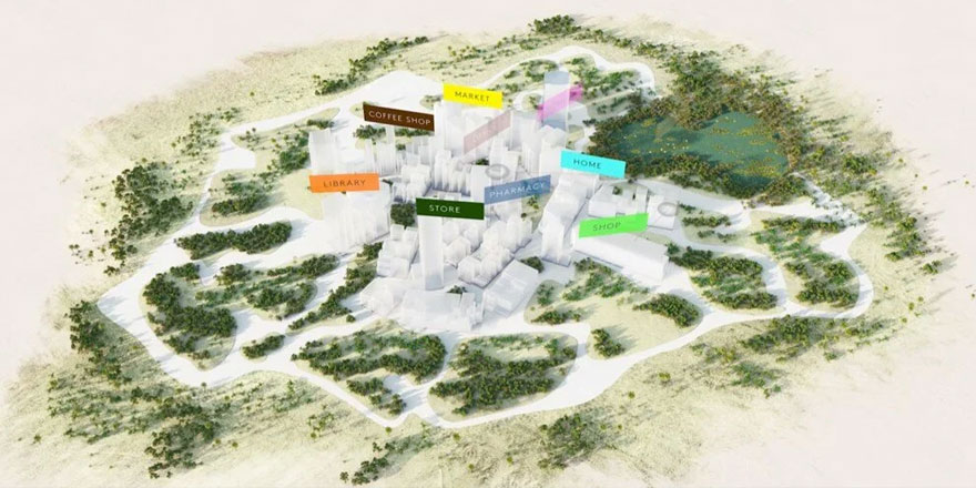 Suudi Arabistan 100 milyar dolarlık çevreci şehir inşaatını başlattı: Araba giremeyecek