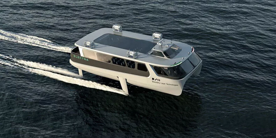 Elektrikli 'uçabilen' feribot geliştirildi