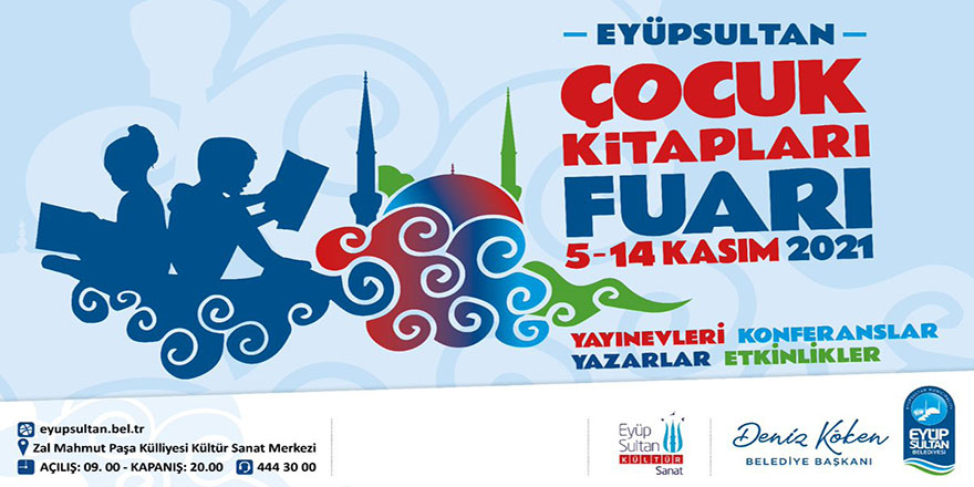 Eyüpsultan Çocuk Kitapları Fuarı başlıyor
