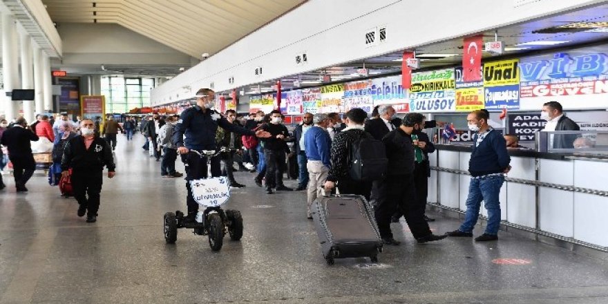 AŞTİ'de ara tatil yoğunluğu