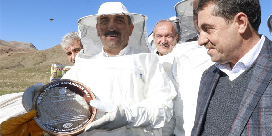 Siirt’te, terörden arındırılan Çemikari Yaylası’nda bal hasadı yapıldı