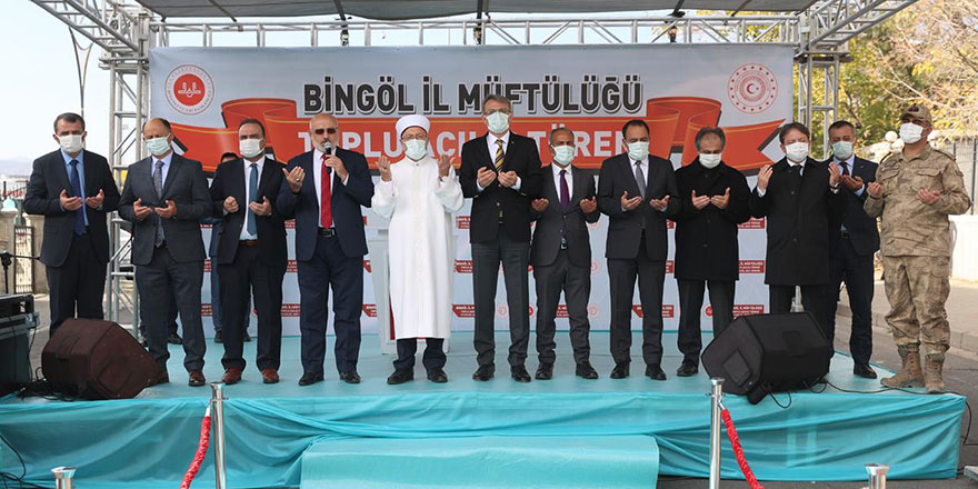 Diyanet İşleri Başkanı Erbaş, Bediüzzaman Said Nursi Camii'nin açılışını yaptı