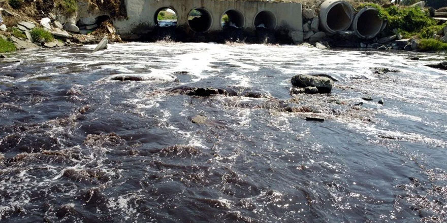 Ergene'nin kollarından Çorlu Deresi'nde yağışlara bağlı olarak su seviyesi yükseldi