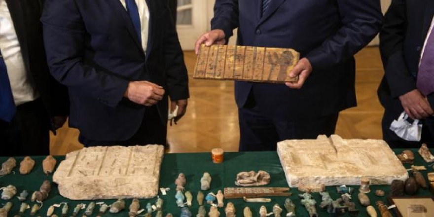 ABD'den iade edilen tarihi eserler Türk müzelerinde sergilenecek