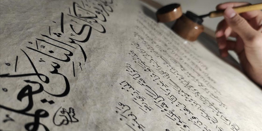 Hüsn-i Hat'ın insanlığın ortak mirası kabul edilmesi kararı hattatları memnun etti