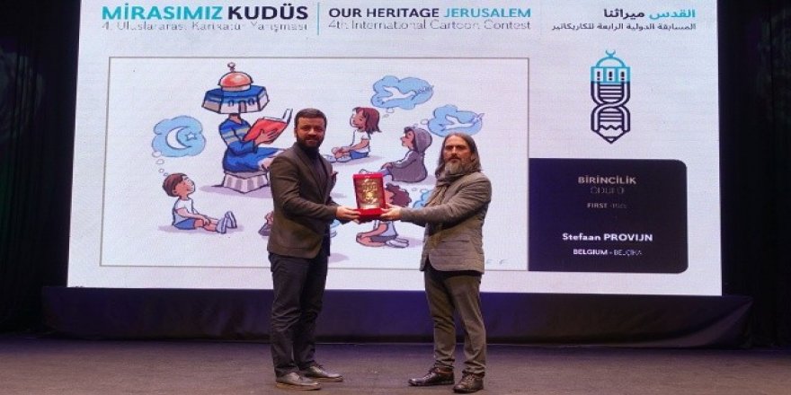 En iyi Kudüs karikatürü Belçika'dan