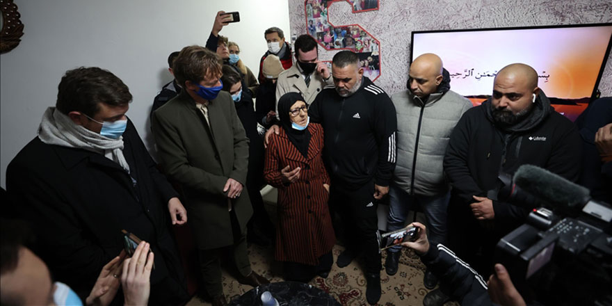 AB heyeti Filistinli aileye destek verdi: İşgalci İsrail'in yaptıkları karşısında dehşete düştük