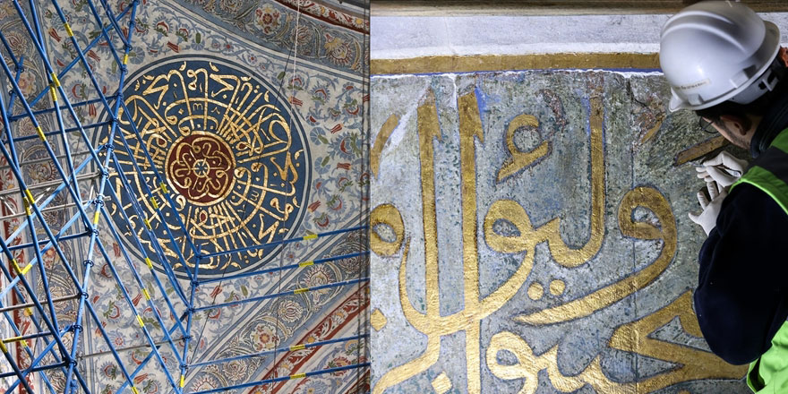 Sultanahmet Camisi'nin en kapsamlı restorasyonu 2022 yılının ortalarında tamamlanacak