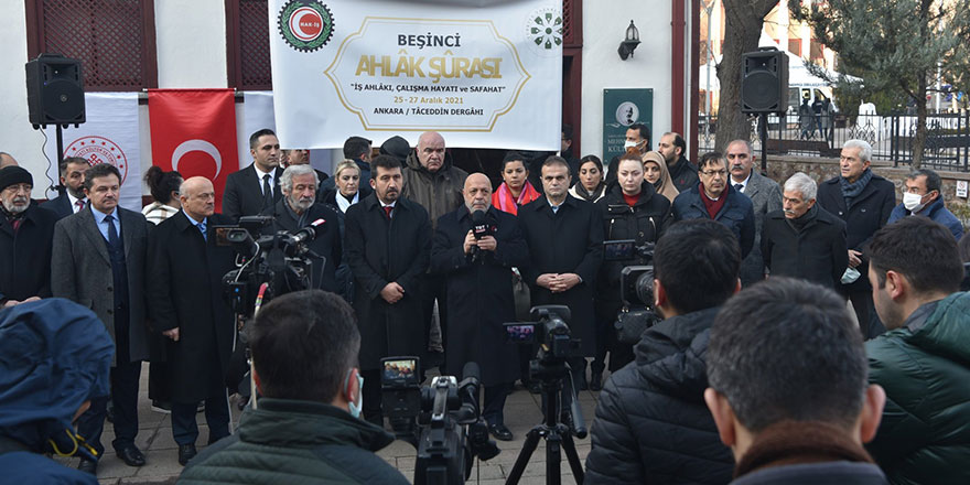 5. Ahlak Şurası'nın sonuç bildirisi: İslam çalışmadan kazanmayı yasakladı