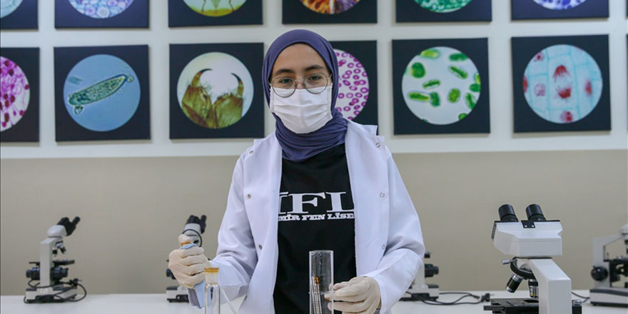 Lise öğrencisi kansere şifa olacak çalışması ile yarışmaya katılacak