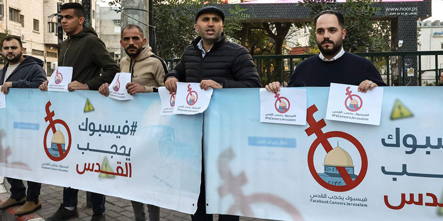 Filistinli gazeteciler alarmda: Facebook bize baskı uyguluyor