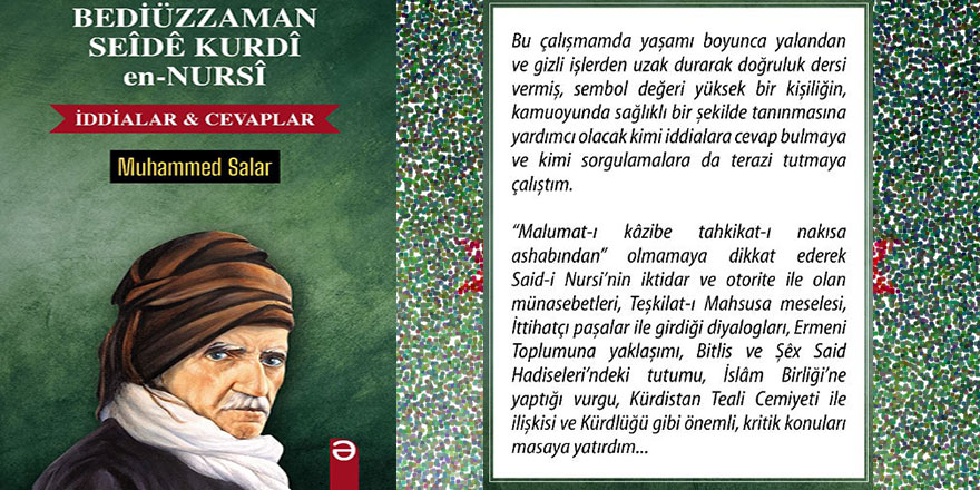 Muhammed Salar'ın beklenen kitabı çıktı