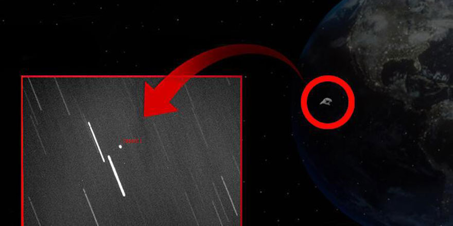 Dev göktaşı Dünya'yı teğet geçti