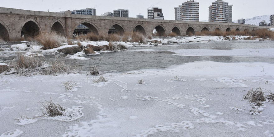 Sıfırın altında 28,2 dereceyle Türkiye'nin en soğuk ili belli oldu