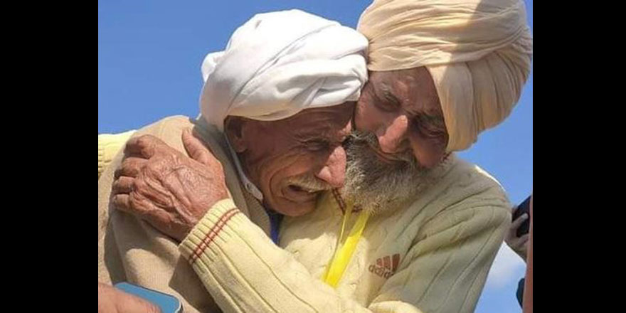 Hindistan ve Pakistan ile birlikte onlar da ayrıldı: 74 yıl sonra kavuştular