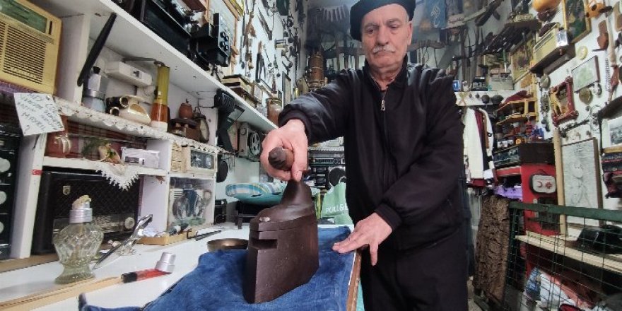 Bu terzide her şey antika