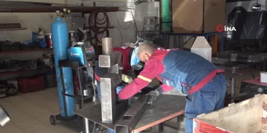 Bu soba 500 lirayla kışı çıkartıyor