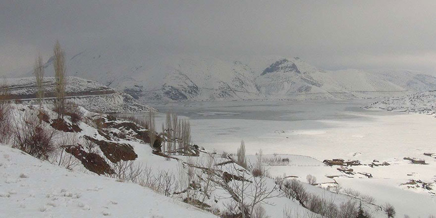Yüzen Adalar beyaza büründü