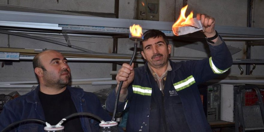 10 liralık benzinle iş yerini 10 saat ısıtacak