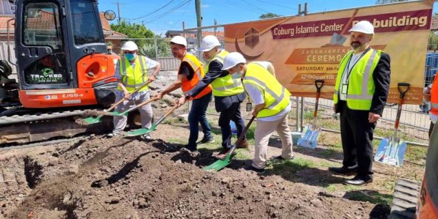 Melbourne'de yeni Coburg Camii'nin temeli atıldı