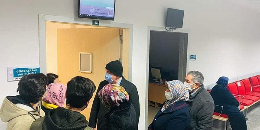 Vali'den 'tebdili kıyafetle' hastane denetimi