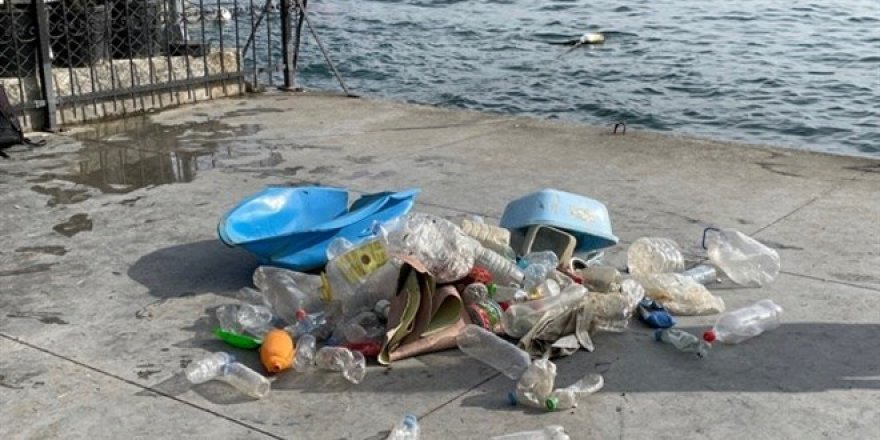 Denizden balık yerine çamaşır leğeni çıktı