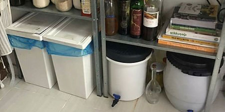 İsrafı bitiren yöntem: Bu evden 4 yıldır çöp çıkmadı
