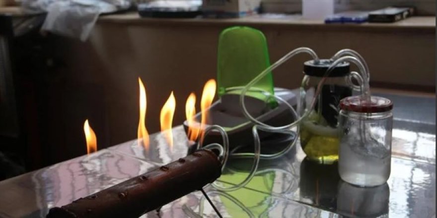 Bir litrelik benzinle bir aylık tüp ihtiyacını karşılıyor