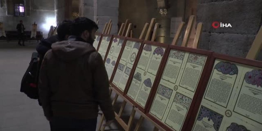 Tarihi medresede tarihi sergi