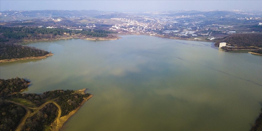 Bursa barajlarında kar bereketi