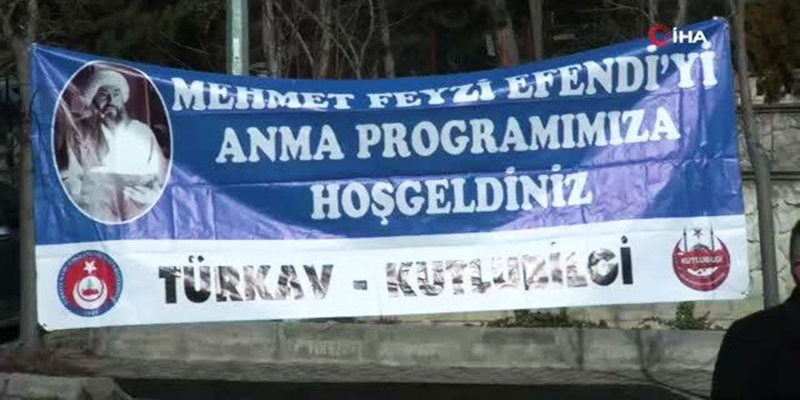 Büyük alim Mehmet Feyzi Efendi kabri başında yad edildi