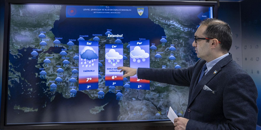 Ülke genelinde 5 gün sürecek soğuk ve yağışlı hava dalgası geliyor
