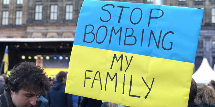 Avrupa şehirlerinde Ukrayna'ya destek ve dayanışma mitingleri yapıldı