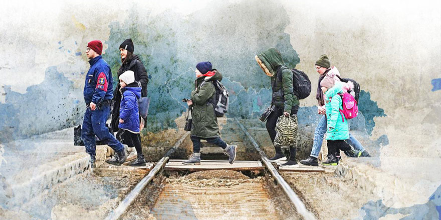 BM: Ukrayna'da yaklaşık 12,8 milyon kişi yerinden edildi