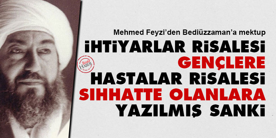 Sanki İhtiyarlar Risalesi gençlere, Hastalar Risalesi sıhhatte olanlara yazılmış