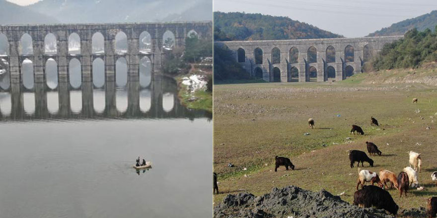 Rahmetle birlikte İstanbul barajları doldu: Keçiler gitti, sandallar geldi