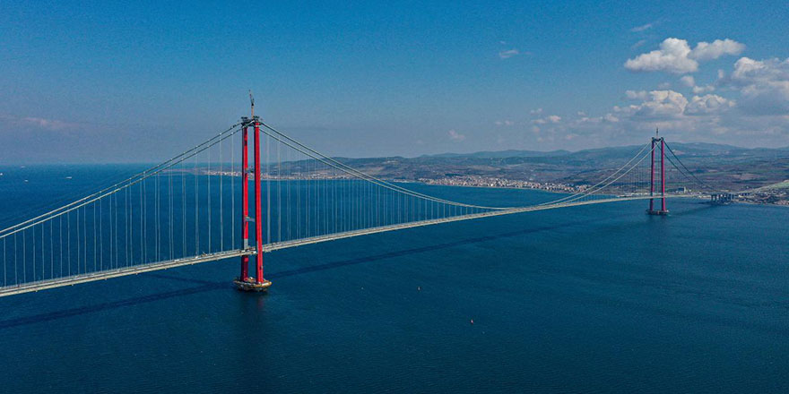 'Marmara Otoyol Ringi' 1915 Çanakkale Köprüsü'nün açılmasıyla tamamlandı